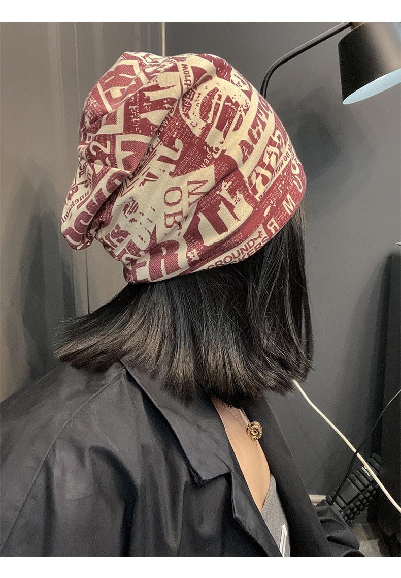 Slouchy Linen Beanie – Unisex All-Season Hat | 6 Colors