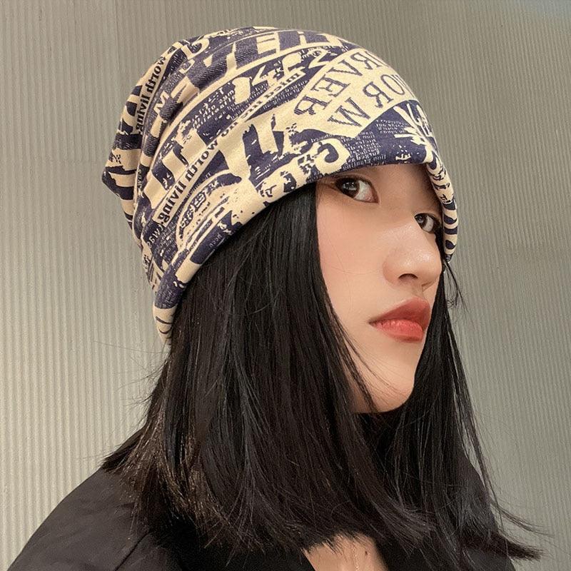 Slouchy Linen Beanie – Unisex All-Season Hat | 6 Colors