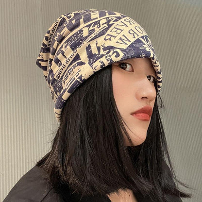 Slouchy Linen Beanie – Unisex All-Season Hat | 6 Colors